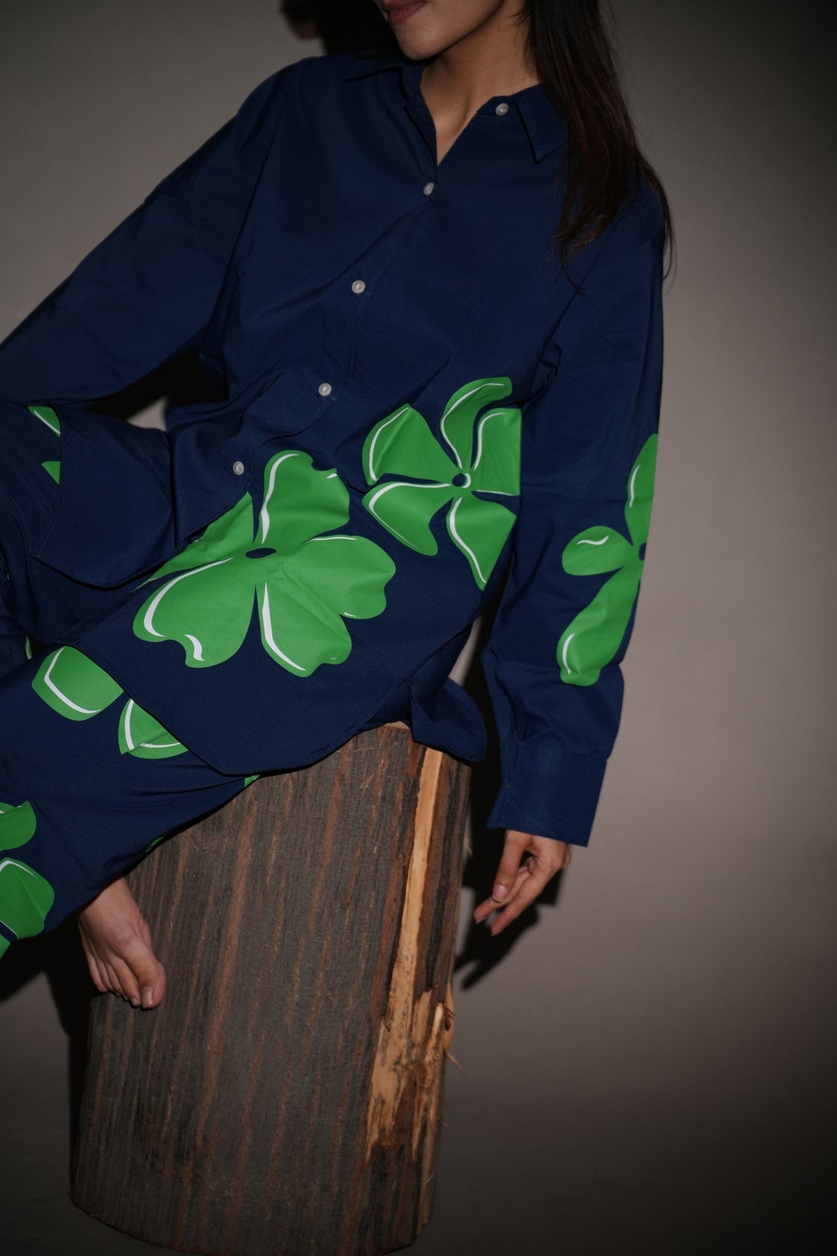 Floral Pop Blue Co-ord Set