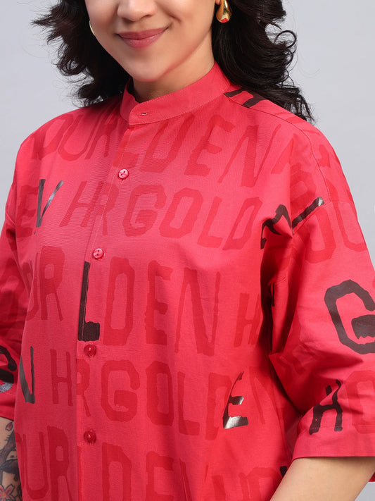 Red Rush Monogram Co-ord
